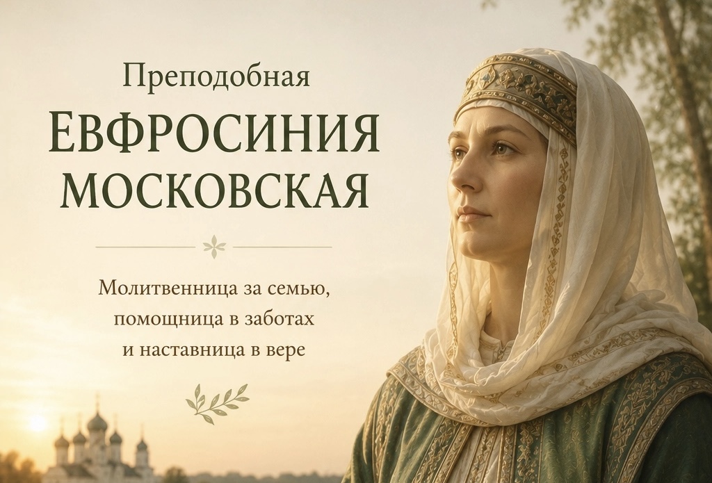 Евфросиния Московская.20 июля